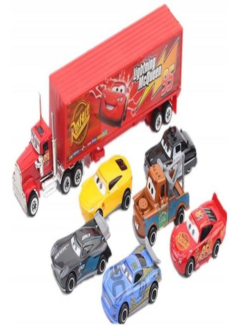 Buy Generic 7-Piece Disney Pixar Cars Container Truck Set Online - Shop ...