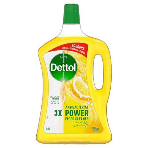 ديتول منظّف الأرضيات القوى برائحة الليمون 1.8 لتر