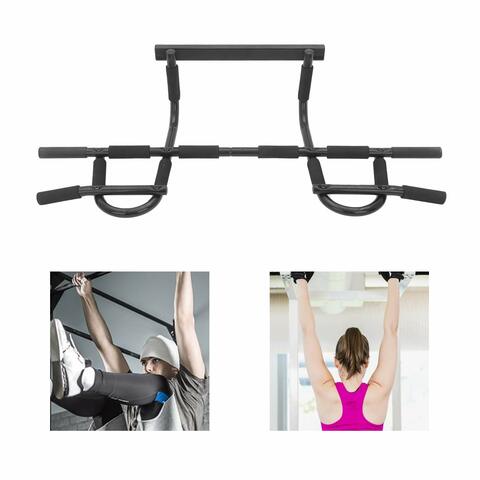 Pull Up Bar Door Frame Adjustable Doorway Pullup Chin Up Bar Indoor Fitness Upper Body Workout Bar for Home Gym, Multi-Functional Portable Exercise Equipment Online - Shop Health & Fitness on