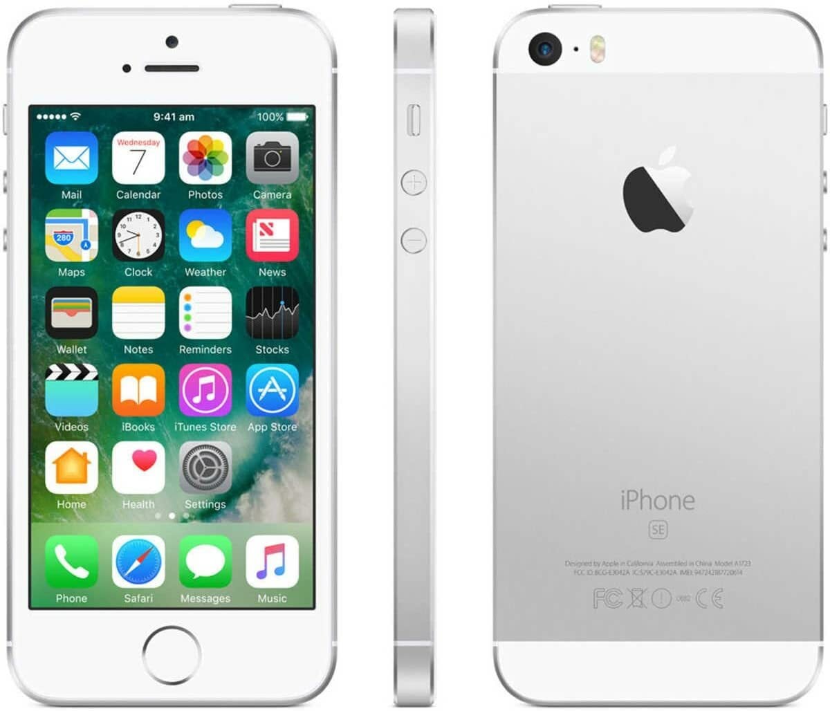 Buy Apple Iphone Se With Facetime Silver 32gb 4g Lte Online Shop Smartphones Tablets Wearables On Carrefour Uae