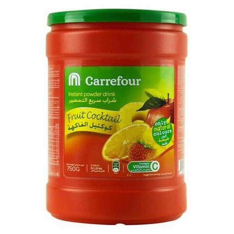 Carrefour Fruit Cocktail Powder Drinks 750g
