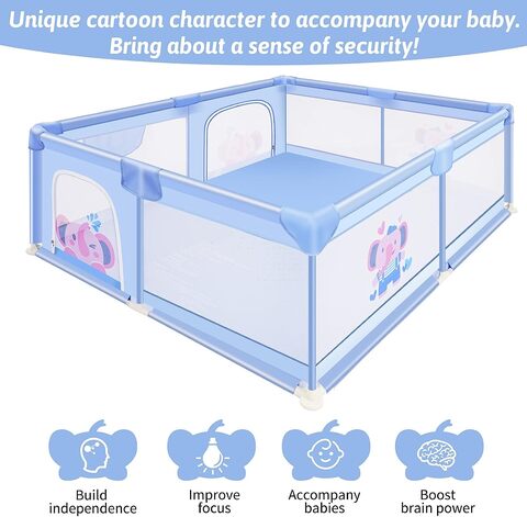 Playpen blue discount