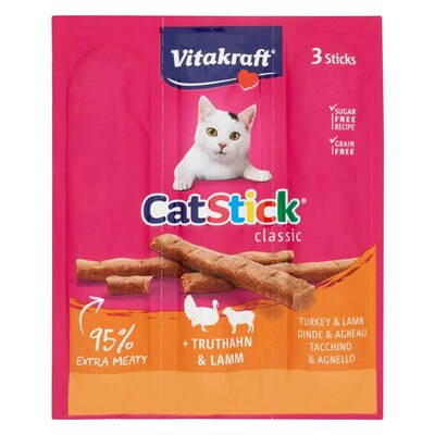 Vitakraft Cat Yums combi saumon, fromage, foie snack pour chat (3