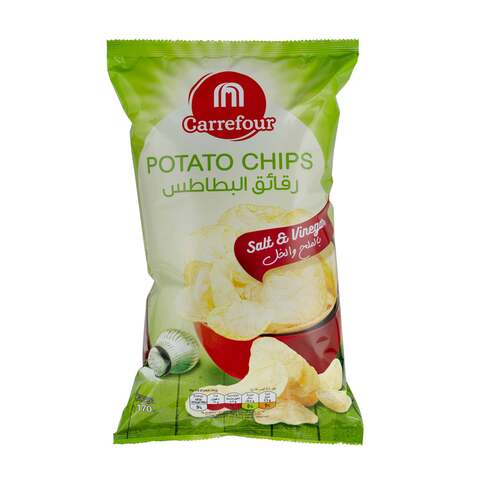Carrefour Salt And Vinegar Flavoured Potato Chips 170g