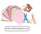 200 Pcs Kids Paper Cutting Set Paper Activity Toys with 2 Safe Scissors Educational Toys for Kids Gift Idea