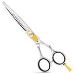 Buy Equinox International Razor Edge Hair Cutting Scissors/Shears - (6.5") Finger Inserts And Adjustment Tension Screw, Hand-Sharpened Cutting Edges, Removable Finger Rest, 100% Stainless Steel in UAE