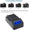 DMK Power EN-EL3e LCD Quick Battery Rapid Charger for Nikon D50 D70 D70s D80 D90 D100 D200 D300 D300S D700 D900 Digital SLR Camera