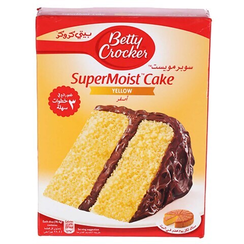 Betty Crocker Super Moist Yellow Cake Mix 500g