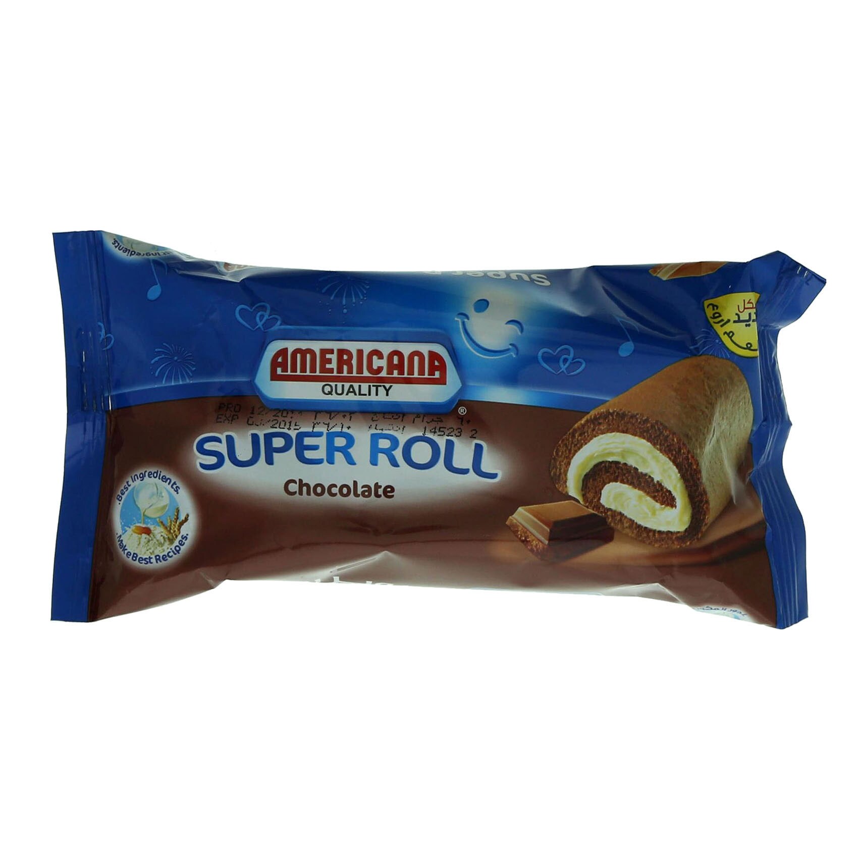 Buy Americana Chocolate Super Roll 60g Online Shop Bakery On