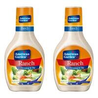 American Garden Ranch Dressing And Dip 473ml Pack of 2