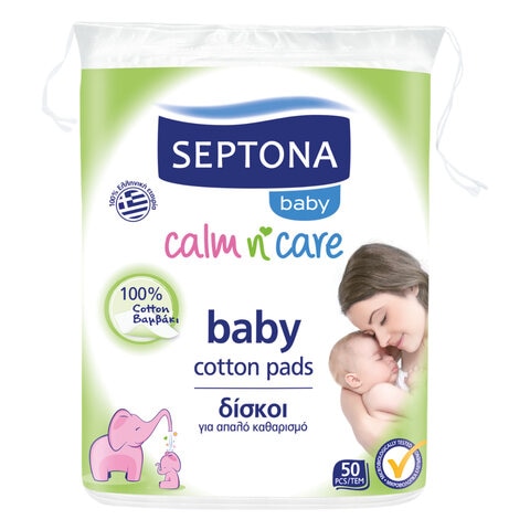 Septona Baby Cotton Pads 50 Pads