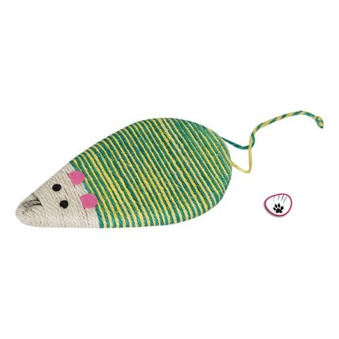Agrobiothers Aime Scratching Mouse For Cats Green XXL