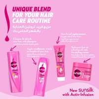 Sunsilk Shampoo For Weak &amp; Dull Hair Strength &amp; Shine With Provitamin B5 Argenine &amp; Coconut Oil 350ml Pack of 2