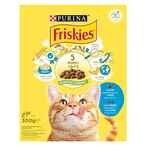 Buy Purina Friskies Dry Cat Food With Salmon And With Vegetables 300g in UAE