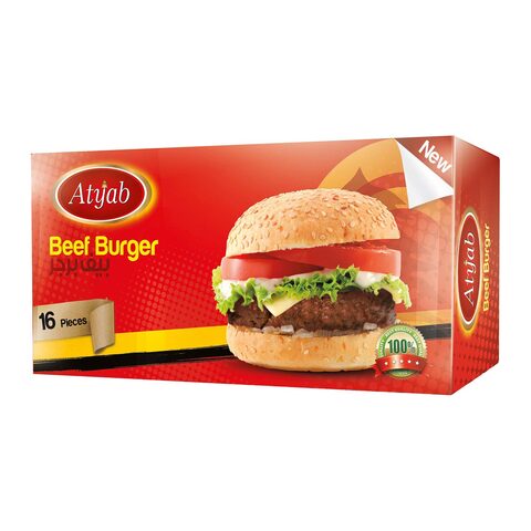 Atyab Beef Burger - 800 gram