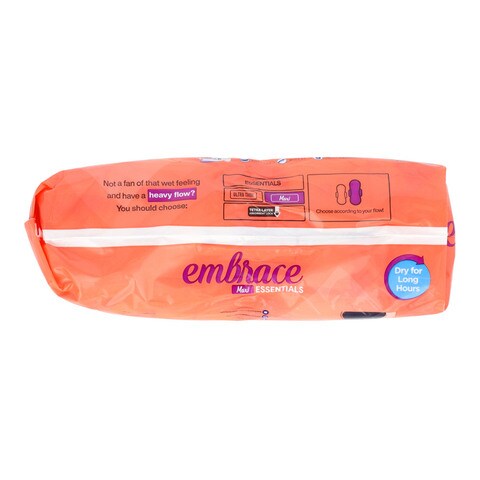 Embrace Essentials Maxi Pad, Long, 9-Pack Price in Pakistan