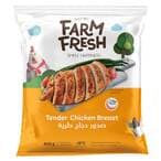Buy Farm Fresh Frozen Tender Chicken Breast 800g in UAE