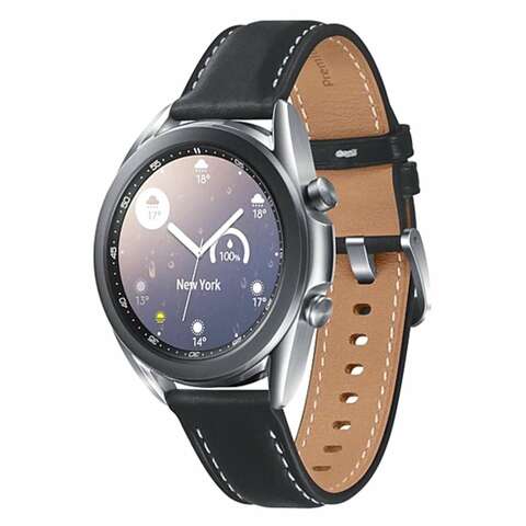 Buy Samsung Galaxy Watch3 Smart Watch SM R850 Mystic Silver Online