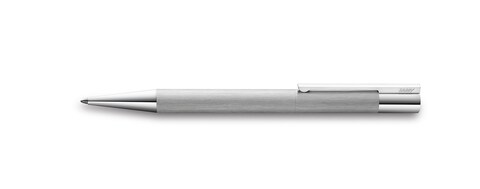 LAMY Scala Brushed Ball Pen, Black Medium Refill M16