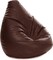 Luxe Decora PVC Bean Bag (Brown)