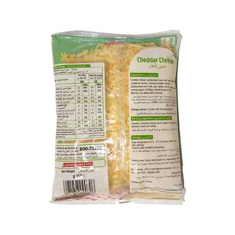 Carrefour Cheddar Mix Shredded Cheese 150g
