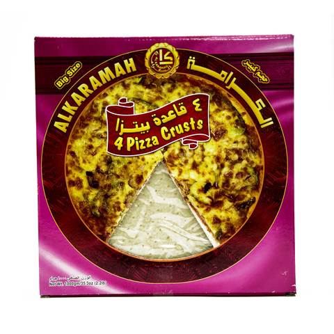 Buy Al karamah 4 pizza crust big 1 Kg in Saudi Arabia