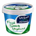 Buy Almarai Full Cream Fresh Sour Yoghurt 1kg in UAE