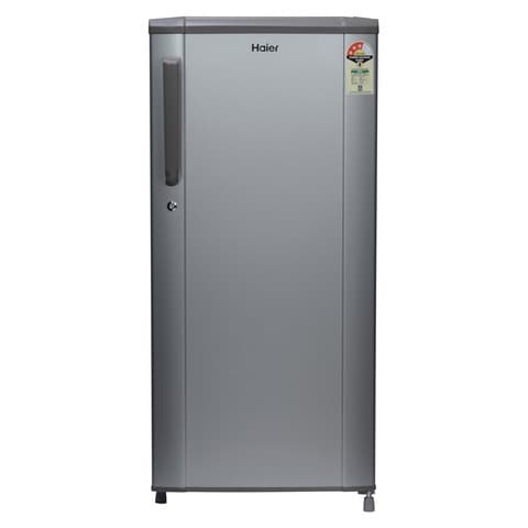 Haier Top Mount Refrigerator 165L HRD-190BS Brushline Silver