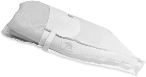 Luxe Decora PVC Bean Bag Cover Only (XXL, White)