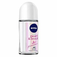 NIVEA Antiperspirant Roll-on for WoMen  Pearl &amp; Beauty Pearl Extracts 50ml Pack of 2