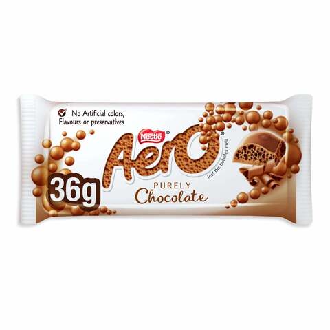 Nestle Aero Purely Chocolate Milk Bar 36g
