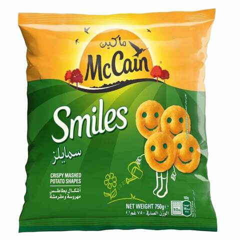 McCain Smiles Crispy Mashed Potato 750g