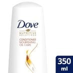 Buy Dove Nutritive Solutions Conditioner For Dry And Damaged Hair Nourishing Oil Care 350ml in Saudi Arabia