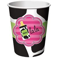 Baby Cow Print - Girl Cups Hot/Cold 9 Oz