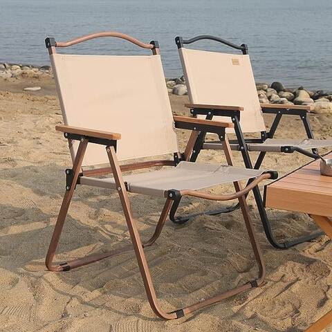 Outdoor folding chair for hot sale seniors