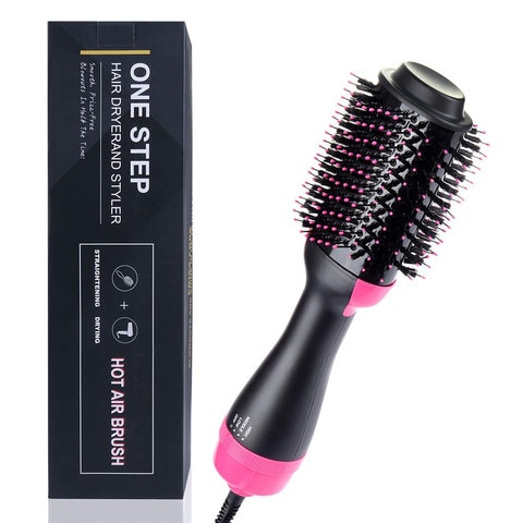 Buy Generic One-Step Hair Blow Dryer Hot Air Brush Online - Shop Beauty &  Personal Care on Carrefour UAE