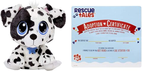 Buy Little Tikes Rescue Tales Adoptable Pets - Dalmatian, Interactive Soft  Cuddly Plush Pet Toy With Collar, Tag, Head Nods, Tail Wags, Lifelike Puppy  Whines, Pants, And More Sounds, Ages 3+ Online 