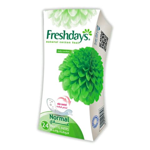 Freshdays pantyliners normal 24 pieces