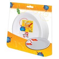 Buy Lavish [50-Unit] Disposable White Foam Plates Size 12 Inch Online -  Shop Home & Garden on Carrefour UAE