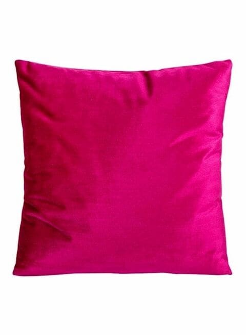 Velvet pink sale pillow