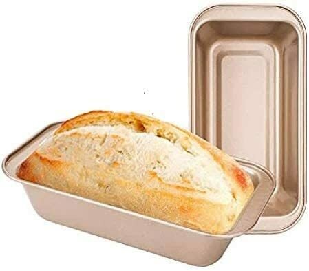 Generic Non-Stick Loaf/Bread Pan-Bakeware Bread/Toast Mold Baking Pan-Length:10.5 Inch, Rose Gold