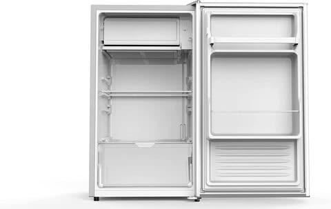 Terim 120 Liters Single Door Refrigerator, Compact/Mini Size With Chiller Compartment, Inox, 1 Year Warranty, TERR120S