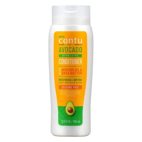 Cantu Avocado Oil And Shea Butter Hydrating Conditioner White 400ml