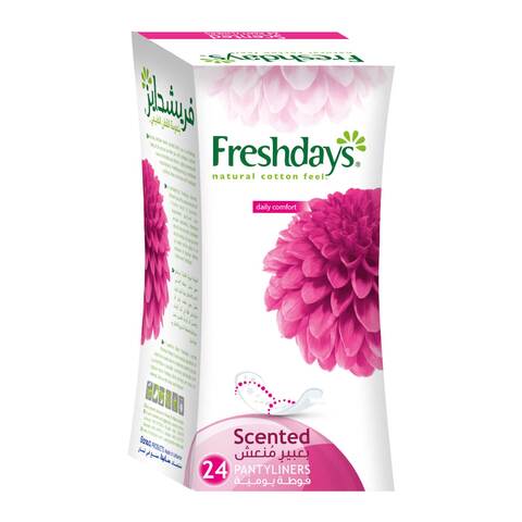 Freshdays Scented Daily Pantyliner - 24 Pads