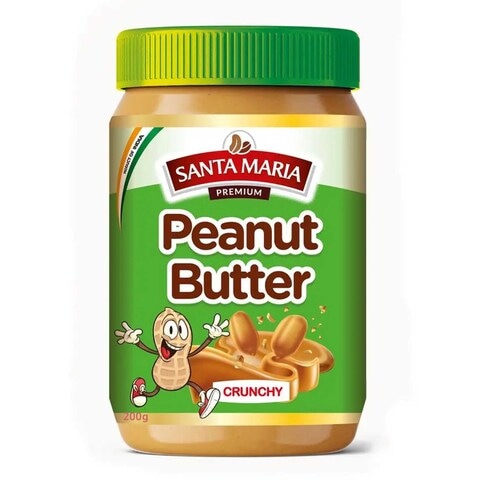 Santa Maria Crunchy Peanut Butter 200g