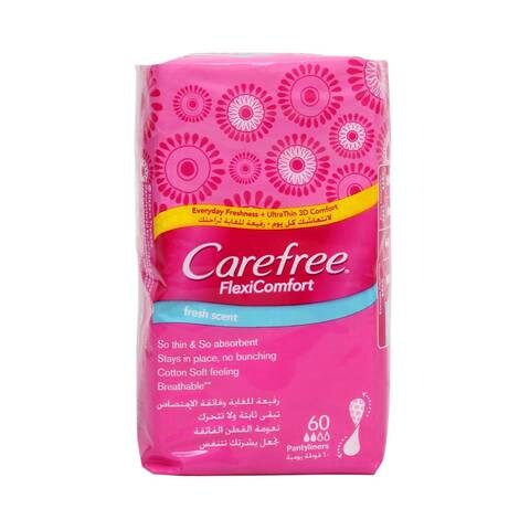 CAREFREE® FlexiComfort Extra Fit Panty Liner
