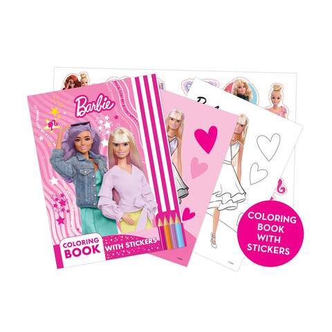 Barbie cheap sticker books