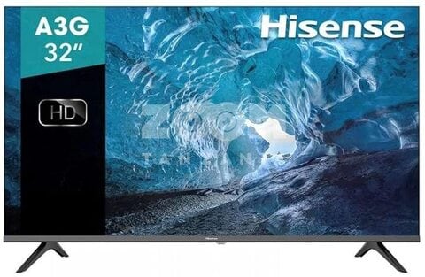Hisense LED TV 32 Inches Model 32A3G, 1 Year Warranty
