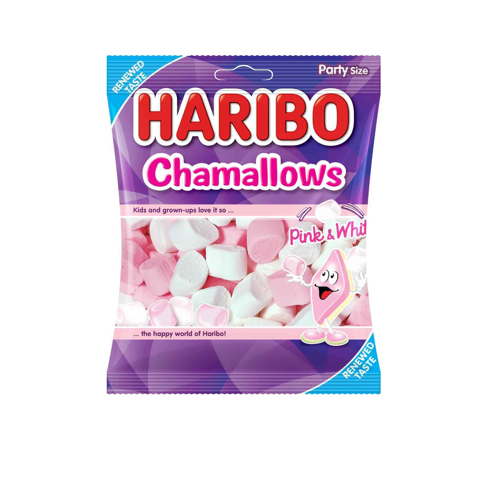 Buy Haribo Chamallows Pink & White 150g Online Shop Food Cupboard on