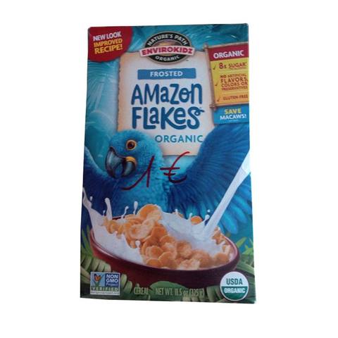 Nature&#39;s Path Organic Frosted Amazon Flakes 375g
